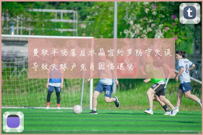 曼联半场落后水晶宫约罗防守失误导致失球卢克肖因伤退场